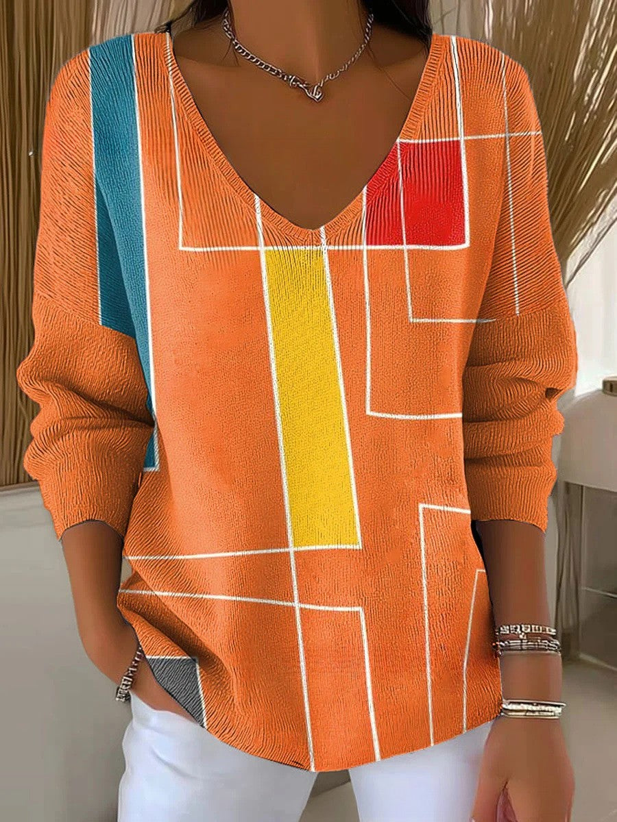 CELESTE | V-neck jumper