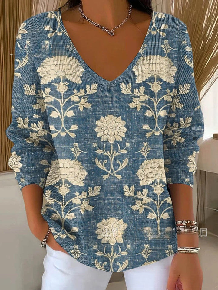 CELESTE | V-neck jumper