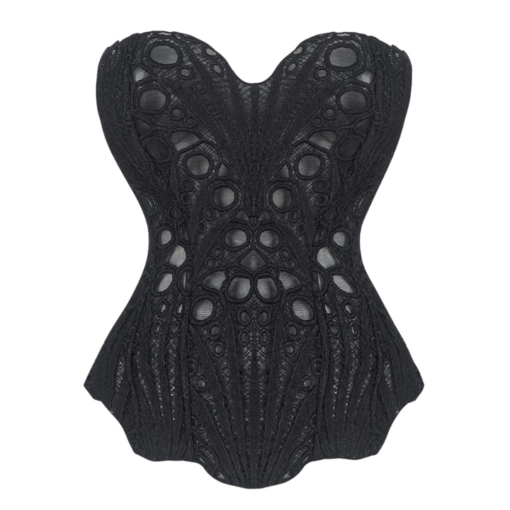 GEORGIA™ – Chic Lace Up Shapewear Corset Top