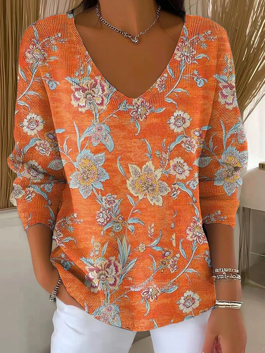 CELESTE | V-neck jumper