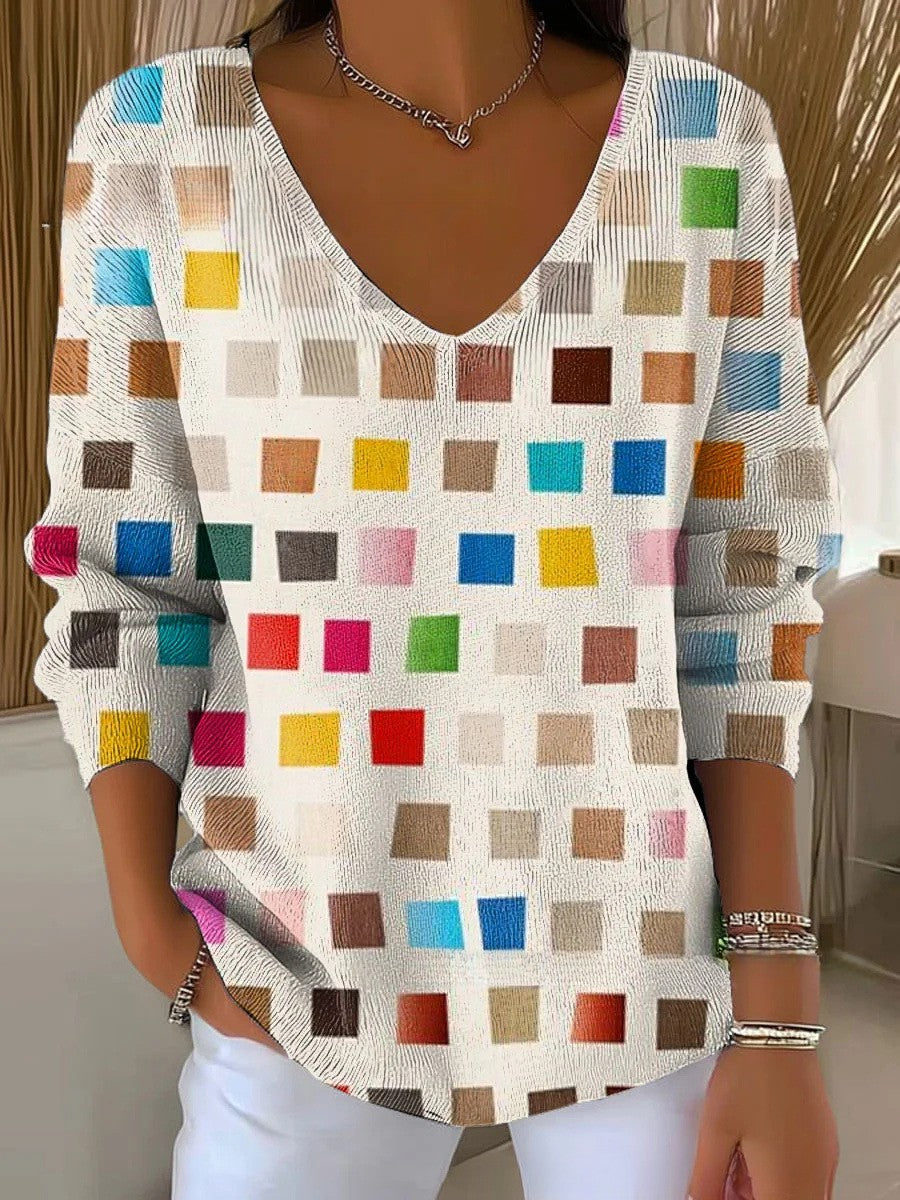 CELESTE | V-neck jumper