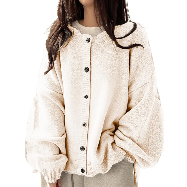 WILLA™ – Classic Button-Front Knit Cardigan
