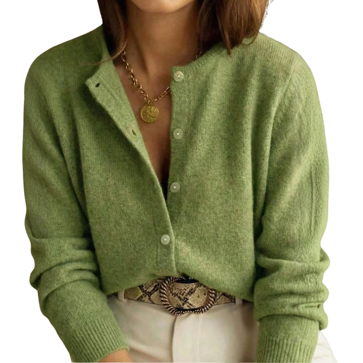 WILLA™ – Cozy Solid Button Knit Cardigan