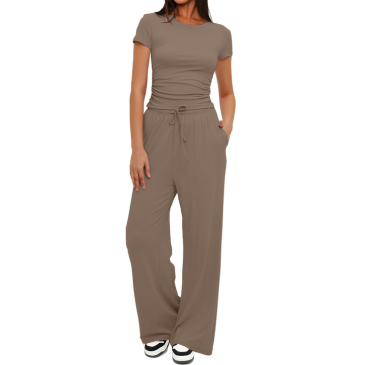 WINNIE™ – Cozy Solid Lounge Two-Piece Set