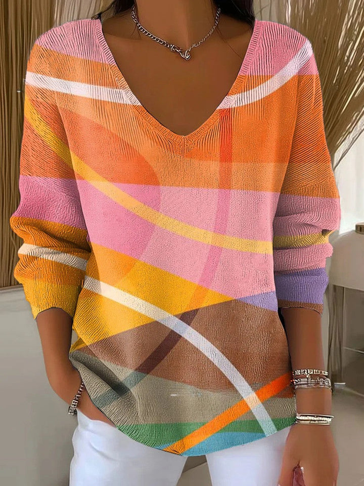 CELESTE | V-neck jumper