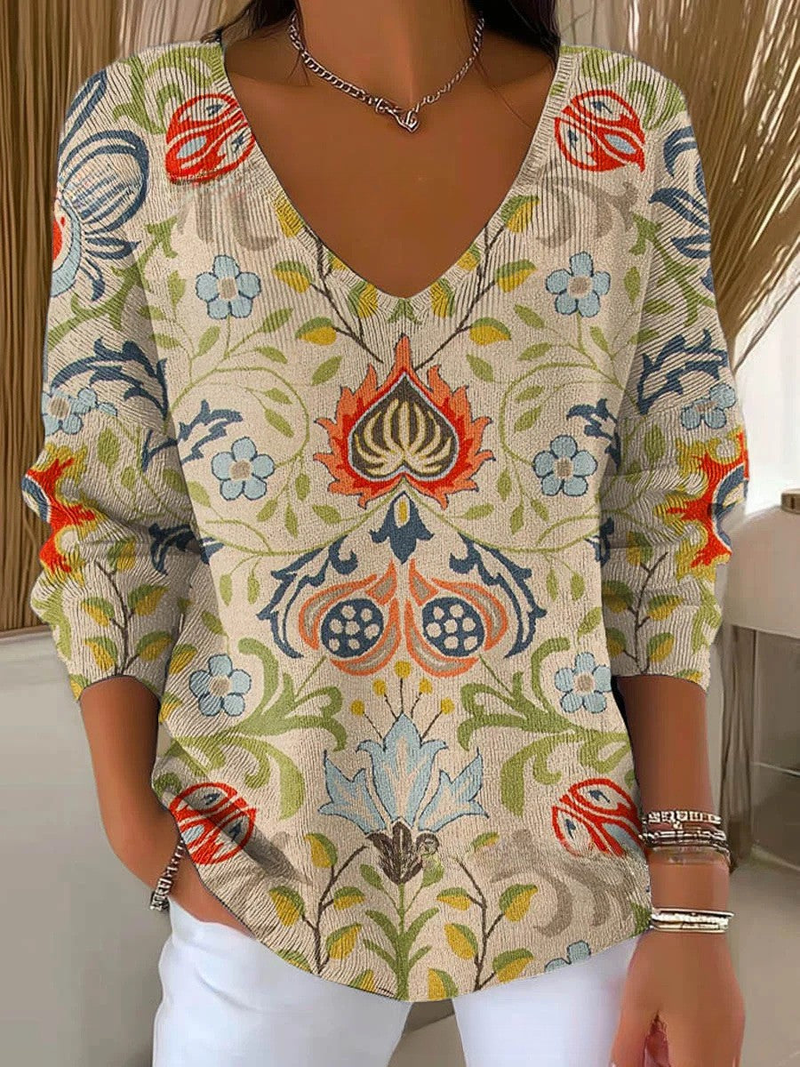 CELESTE | V-neck jumper
