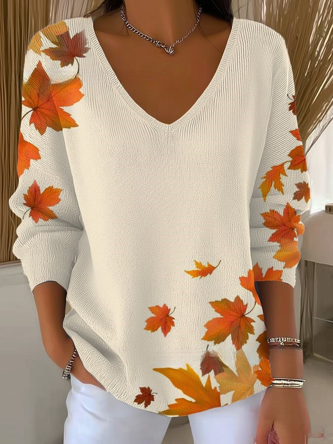 CELESTE | V-neck jumper