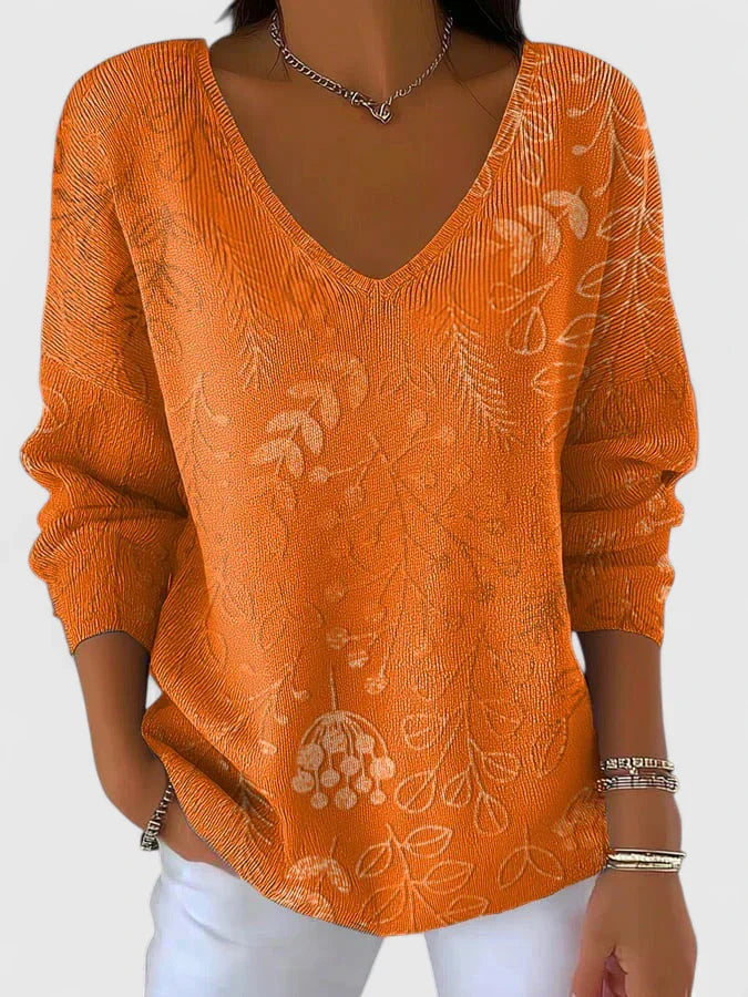 CELESTE | V-neck jumper